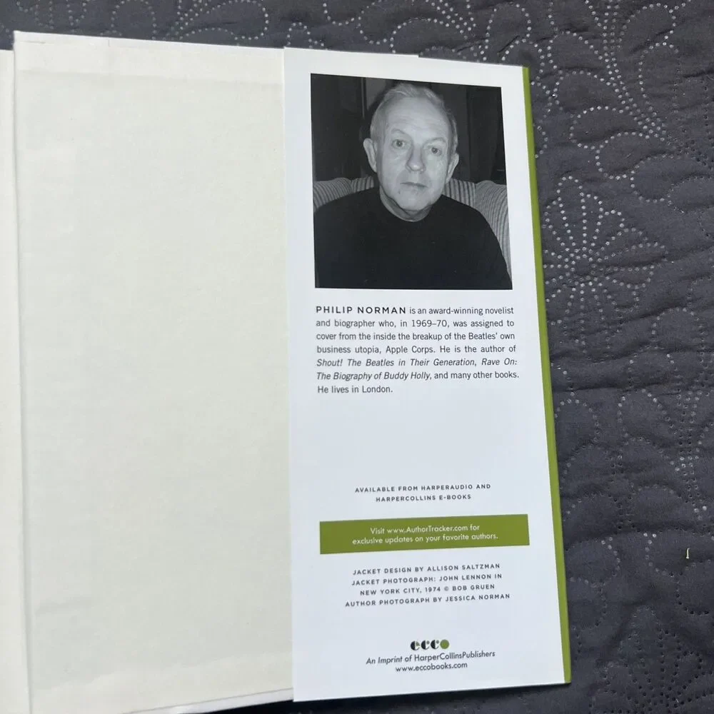 John Lennon: the Life by Philip Norman (2008, Hardcover) 1st Edition Collectible